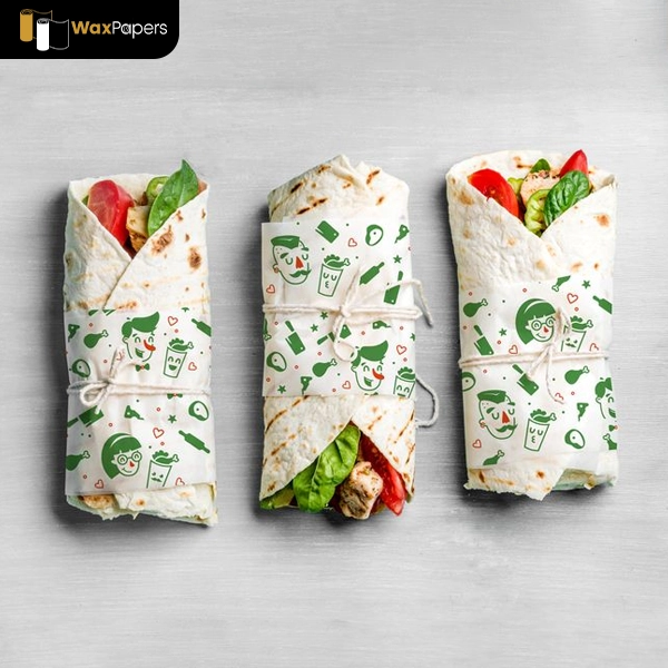 Custom Shawarma Wrapping Paper