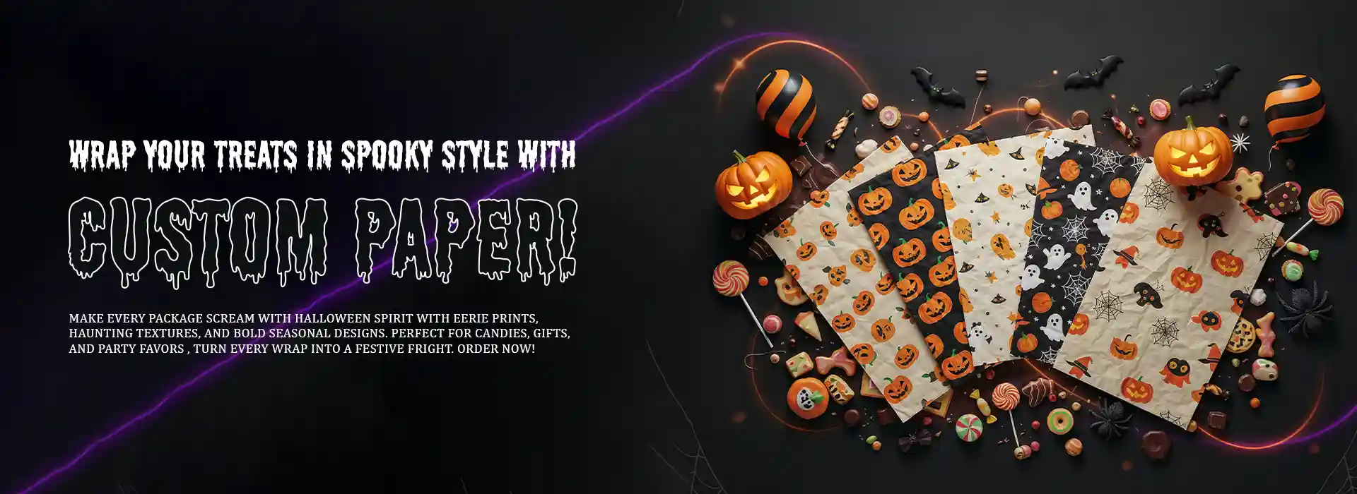 Halloween Custom Wax Paper